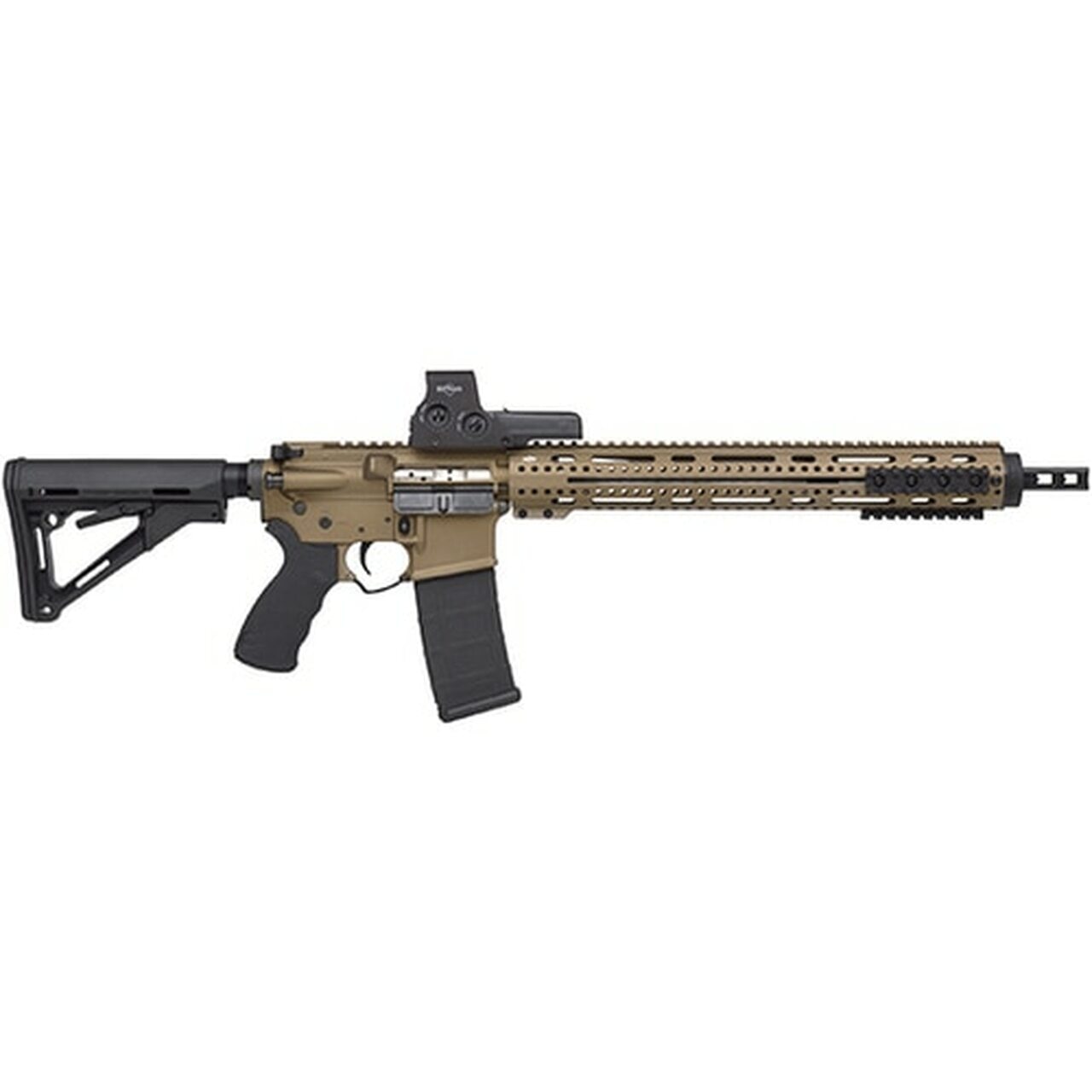 Alex ProAR-15 Package5.56/ 223WYLDE 16" SS BARREL, 512 EOTECH BURNT BRONZE