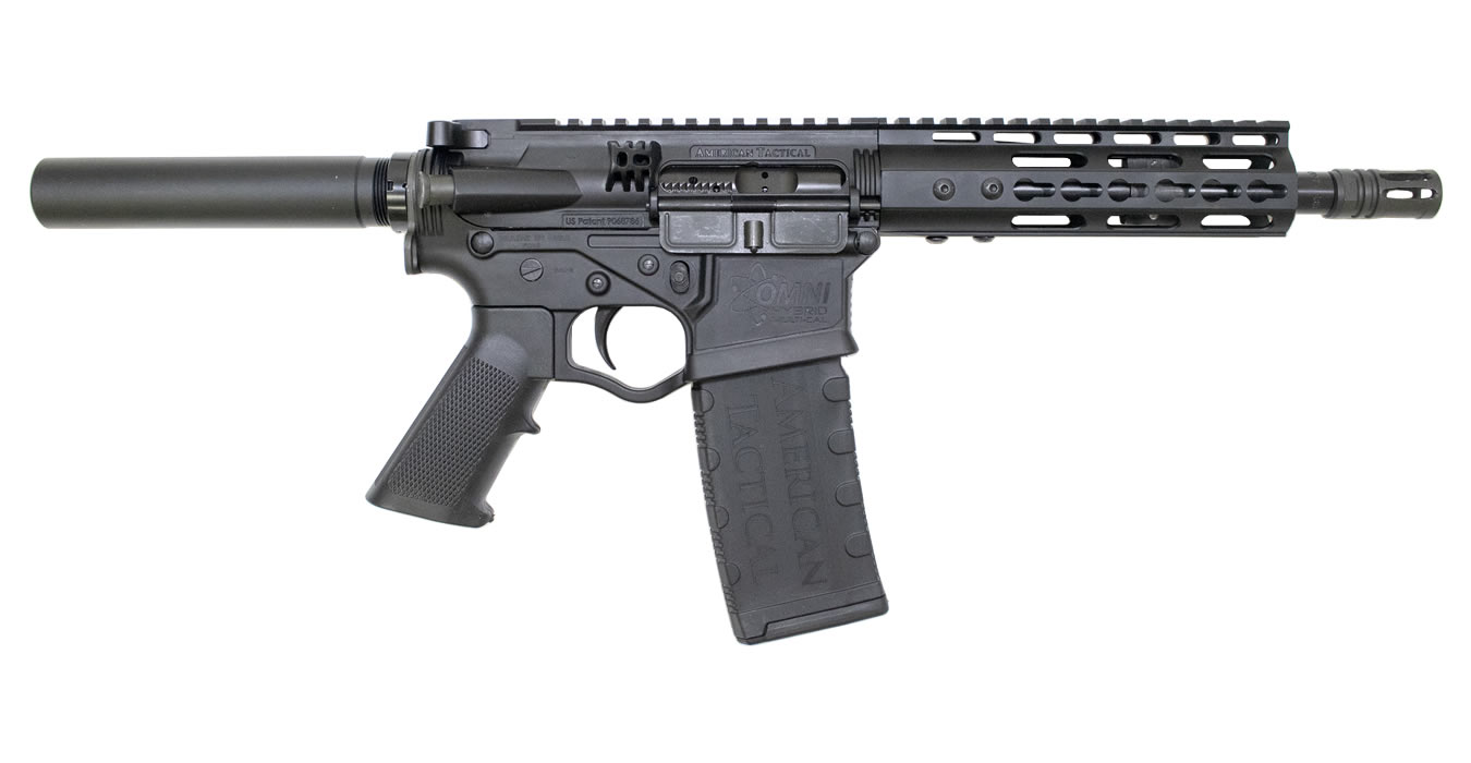 American Tactical Imports Omni Hybrid P4 300 Blackout Semi-Auto AR Pistol with KeyMod Rail