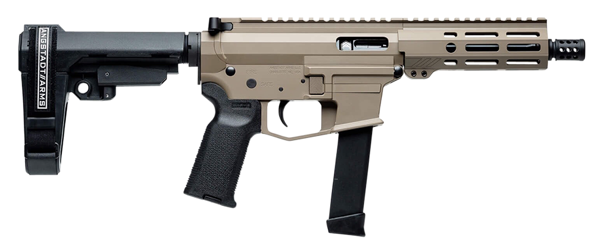 Angstadt Arms UDP-9 W/ SBA3 Brace - Magpul FDE