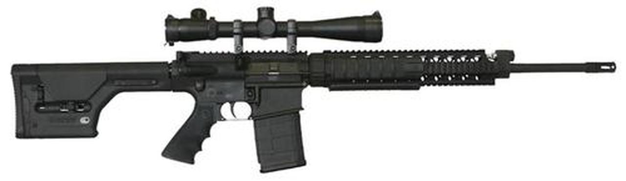 Armalite AR-10A Super SASS .308 Win/7.62, 20" Barrel, Black Magpul PRS Stock Black,, rd, 20 rd