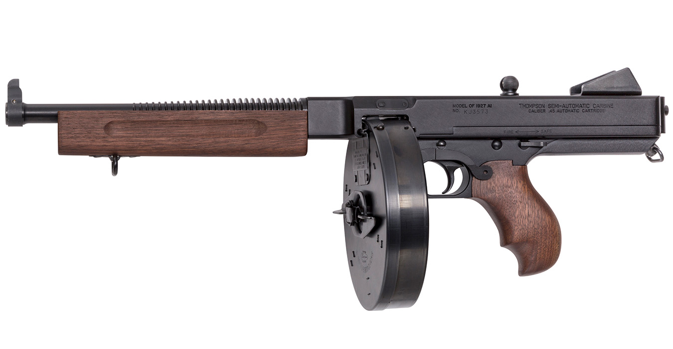 Auto Ordnance Thompson 1927A1 45 ACP Semi-Auto Pistol with 50 Round Drum Magazine