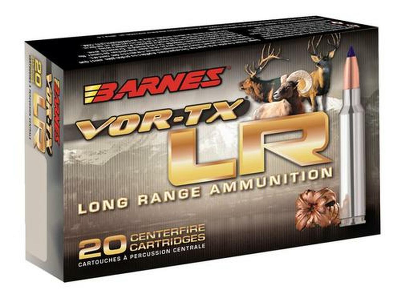 Barnes VOR-TX Long Range 6.5 Creedmoor, 127gr, LRX Boat Tail, 20rd Box Barnes Ammunition