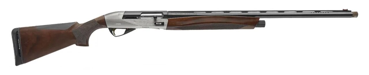 Benelli PS Ethos Upland 12 Ga, 26" Barrel, 3", AA Satin Walnut, Nickel Engraved, 4rd