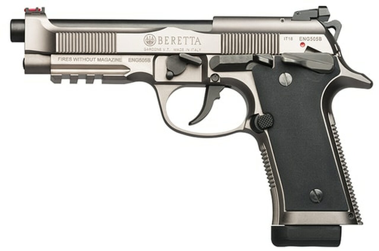 Beretta 92X Performance 9mm, 4.9" Barrel, Target Sights, Nistan Alloy Finish, 10rd