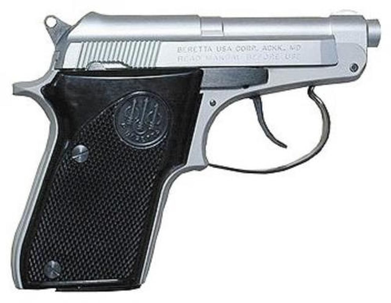 Beretta Model 21 Bobcat, 22LR, 2.4" Barrel, 7rd Mag, Stainless Finish Beretta