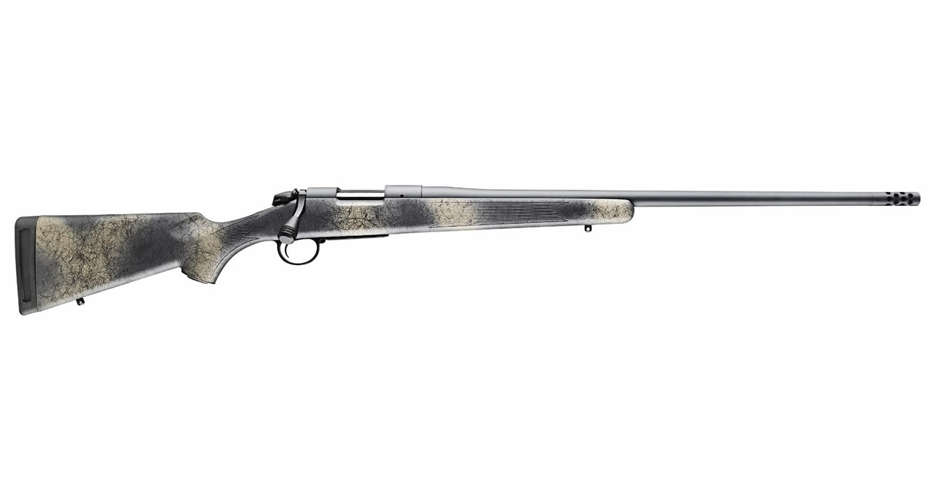 Bergara B-14 Wilderness Ridge 6.5 PRC Bolt-Action Rifle with Woodland Camo Stock