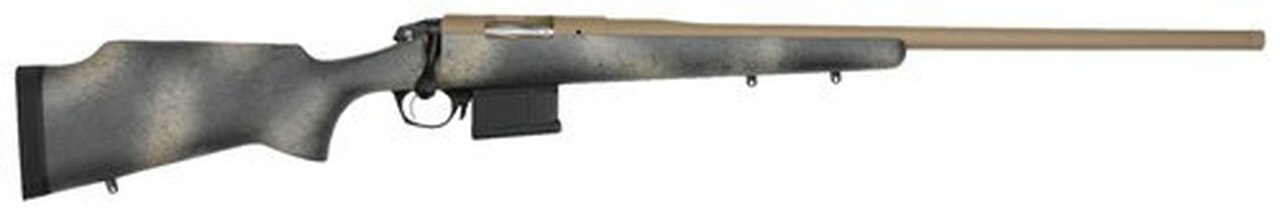 Bergara Premier Approach .300 PRC, 24" Barrel, Woodland Camo Stock, Flat Dark Earth Cerakote, 5rd