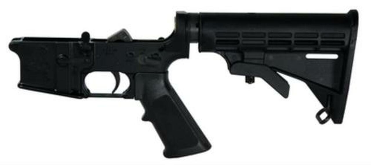 BM XM-15 Complete Lower Receiver (MultiCal Marking), Telestock Bushmaster