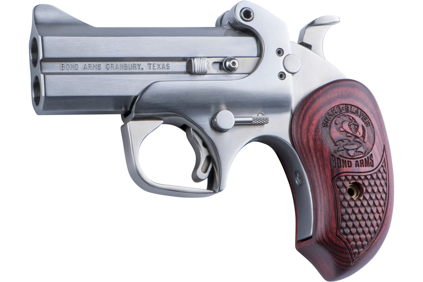 Bond Arms Inc Snake Slayer .45 LC / .410 Derringer with Rosewood Grips