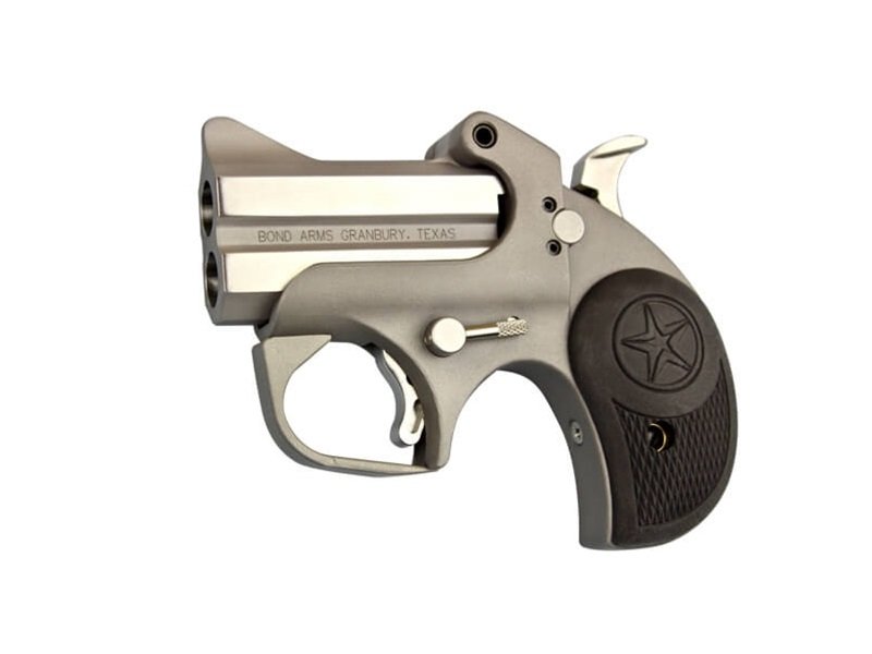 Bond Arms Roughneck 9mm, 2.5" Barrel, Bead Blasted Stainless Steel, 2rd Bond Arms
