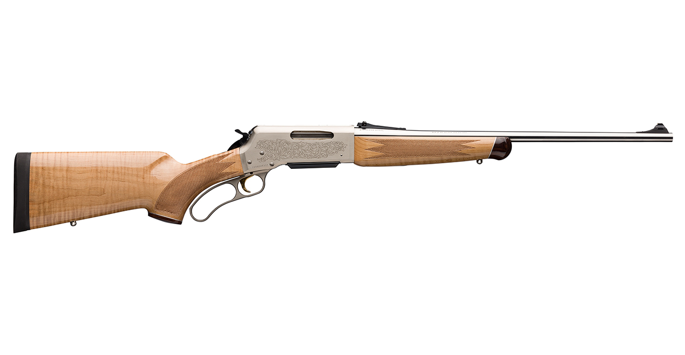 Browning BLR White Gold Medallion 30-06 Lever Action Rifle with Maple Stock
