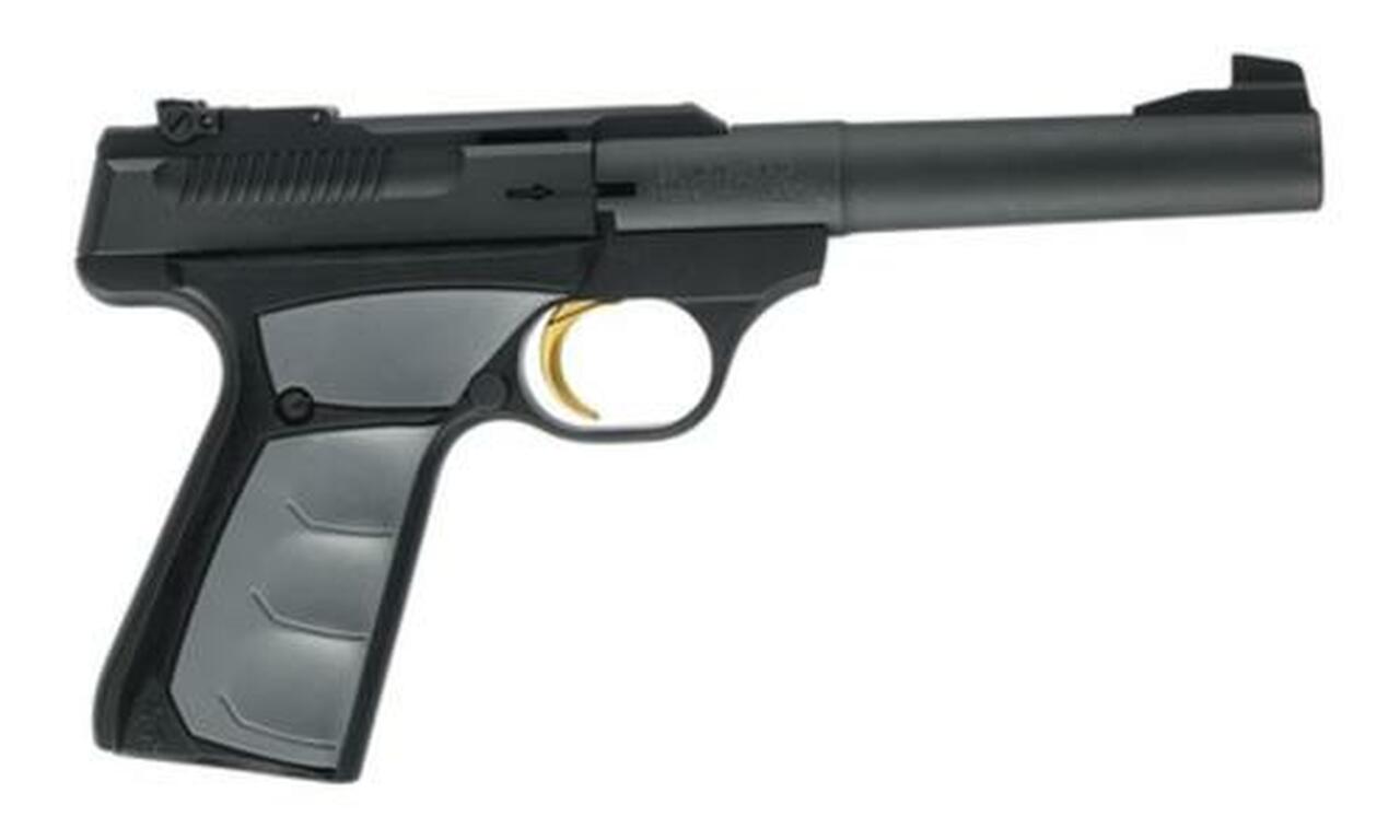 Browning Buck Mark Camper UFX .22LR 5.5" Tapered Bull Barrel, UFX Ambidextrous Grips 10 Rd Mag