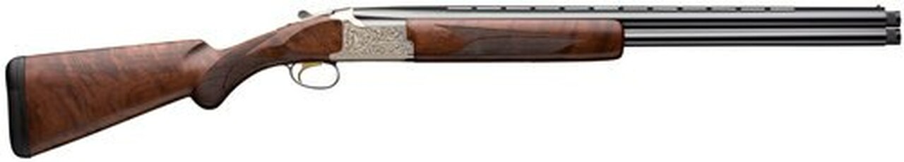 Browning Citori Feather Lightning, 12 Ga, 26", 3", 2rd, Silver/Alum Receiver, Walnut