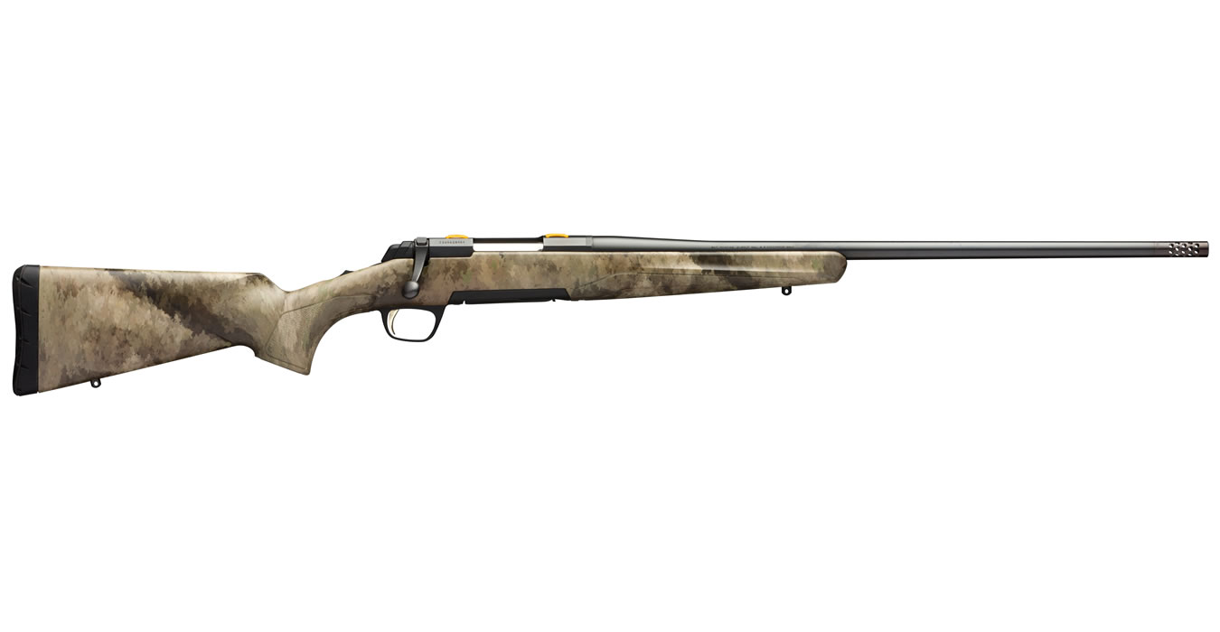 Browning X-Bolt Western Hunter 300 Win Mag Bolt-Action Rifle with A-TACS AU Camo Stock