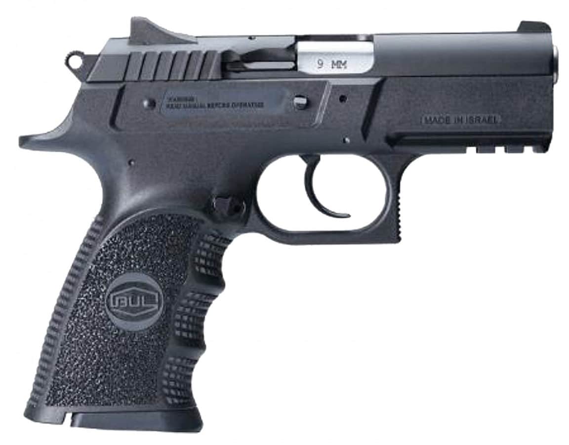BUL ARMORY BUL ARMORY USA 30101CH Cherokee Compact 9mm Luger 3.66" 17+1 Black Oxide Steel Slide Black Polymer Grip
