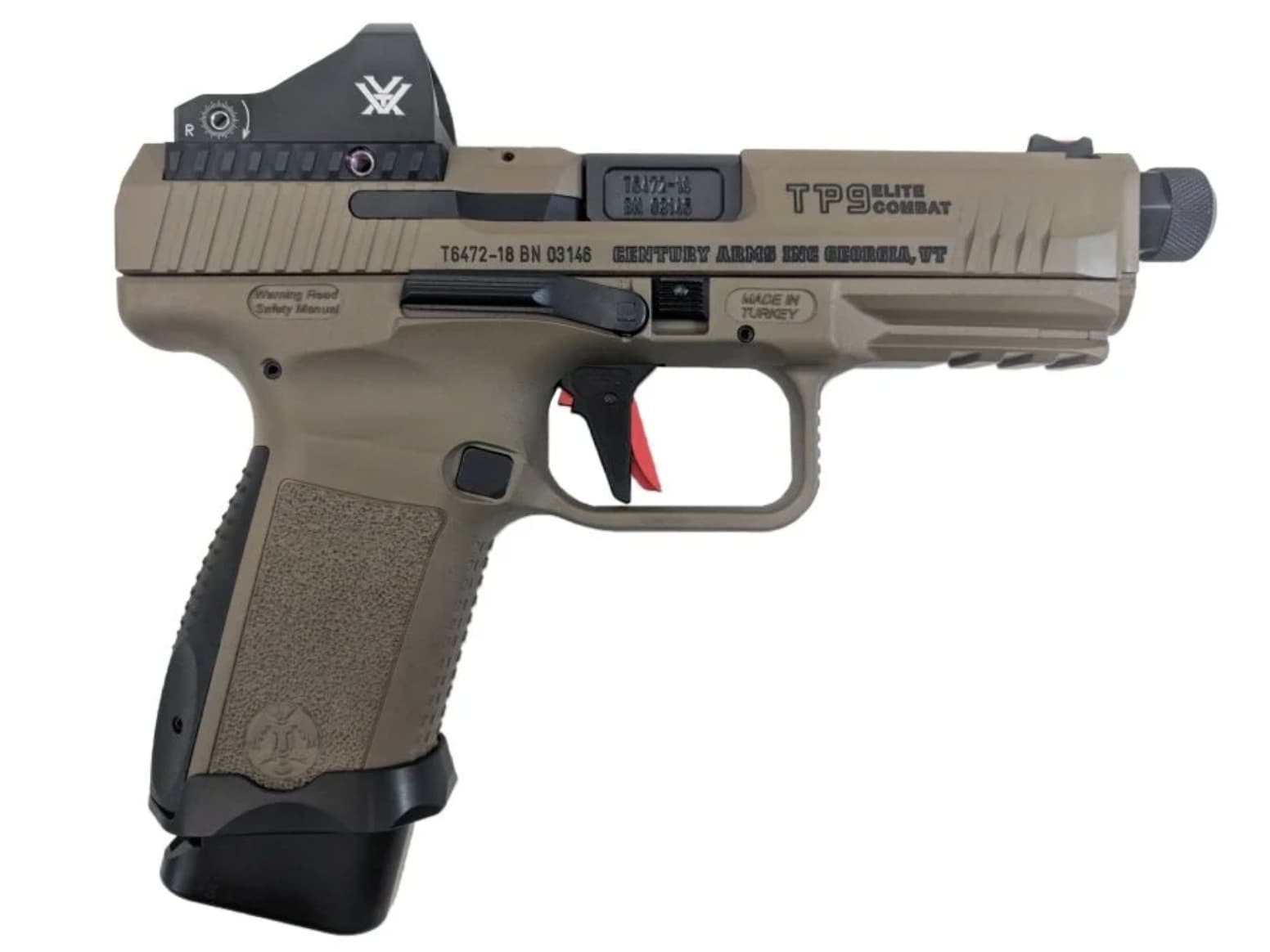 CANIK TP9 ELITE COMBAT W/ VORTEX VIPER
