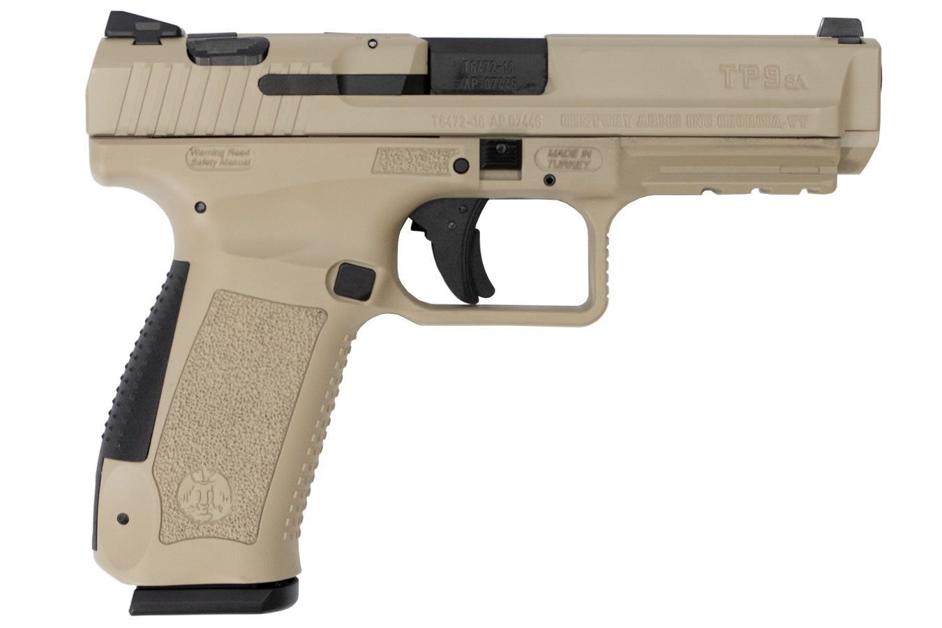 Canik TP9SA 9mm Desert Tan Pistol