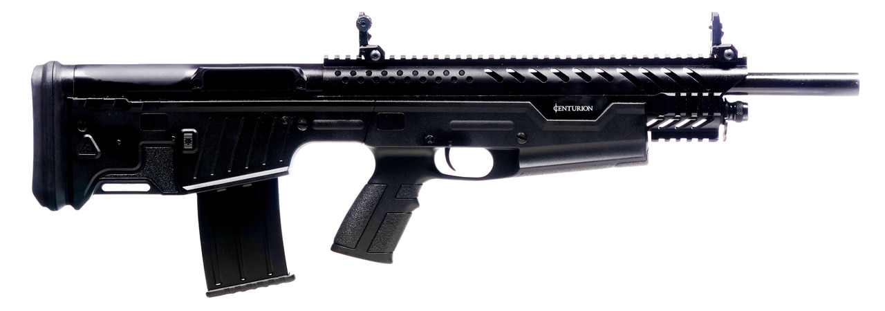 Century Centurion BP-12 12 Ga, 19.75" Barrel, 3", Bullpup, Flip-Up Sights, Black, 5rd