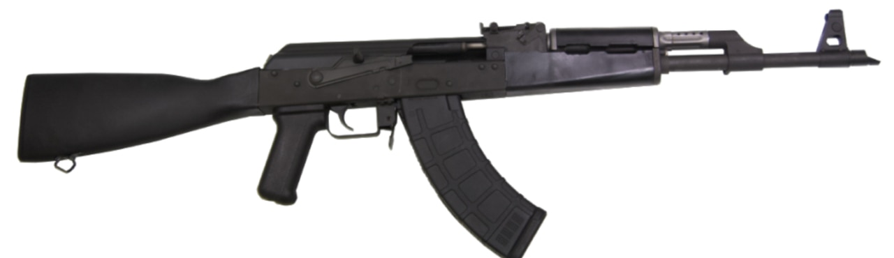 Century VSKA, AK47 7.62X39, 16.25" Chrome Moly Barrel, Matte Blued Finish, Polymer Stock, 30Rd Mag Century Arms