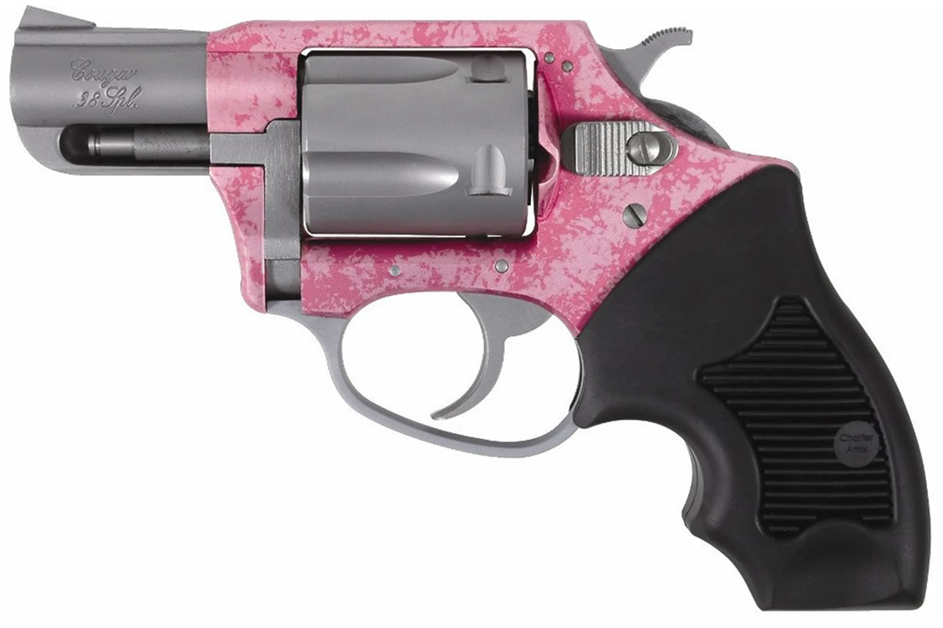 Charter Arms Cougar Undercover .38 Special Pink Ultra Lite Revolver