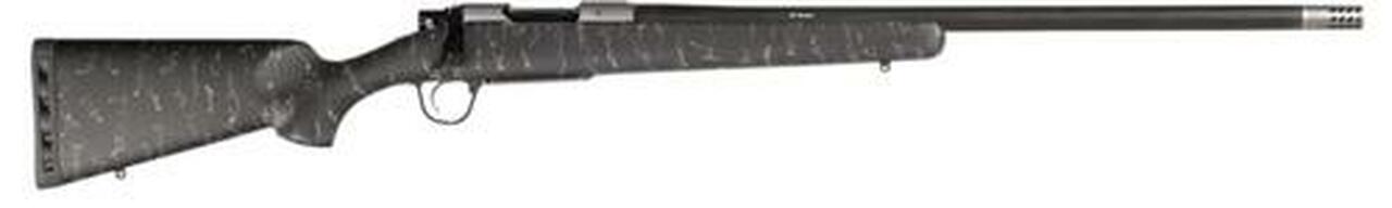Christensen Arms Ridgeline .28 Nosler, 26" SS CF Wrapped Barrel, CF Composite Sporter Stock, Black/Grey Webbing, 4rd