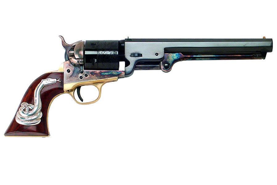 Cimarron Man w/ No Name Silver Snake .38 Colt