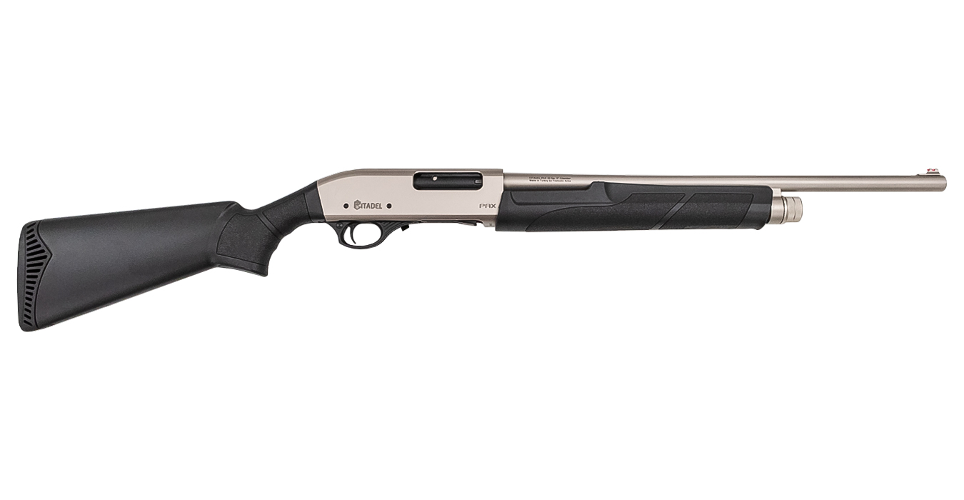 Citadel PAT 20 Gauge Pump-Action Shotgun with Nickel Receiver