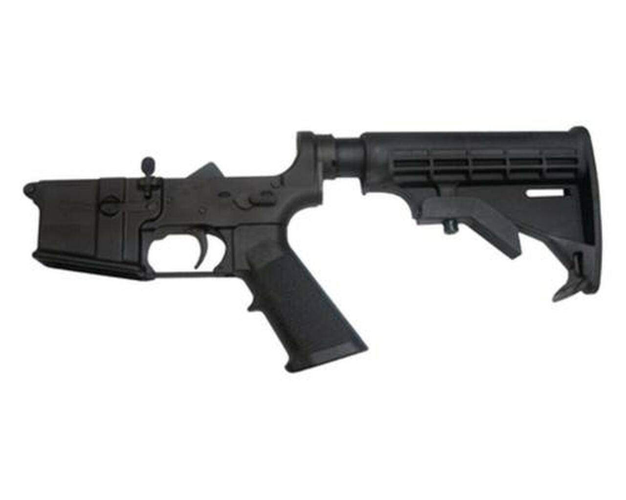 CMMG Ar-15 Lower Complete, 6-Pos Mil-Spec Stock CMMG