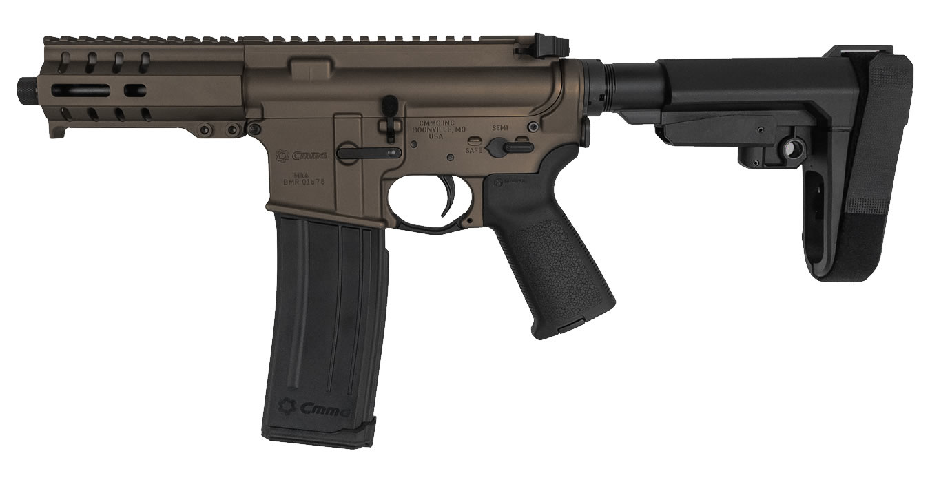 CMMG Banshee 300 Mk4 5.7x28mm Pistol with Midnight Bronze Finish