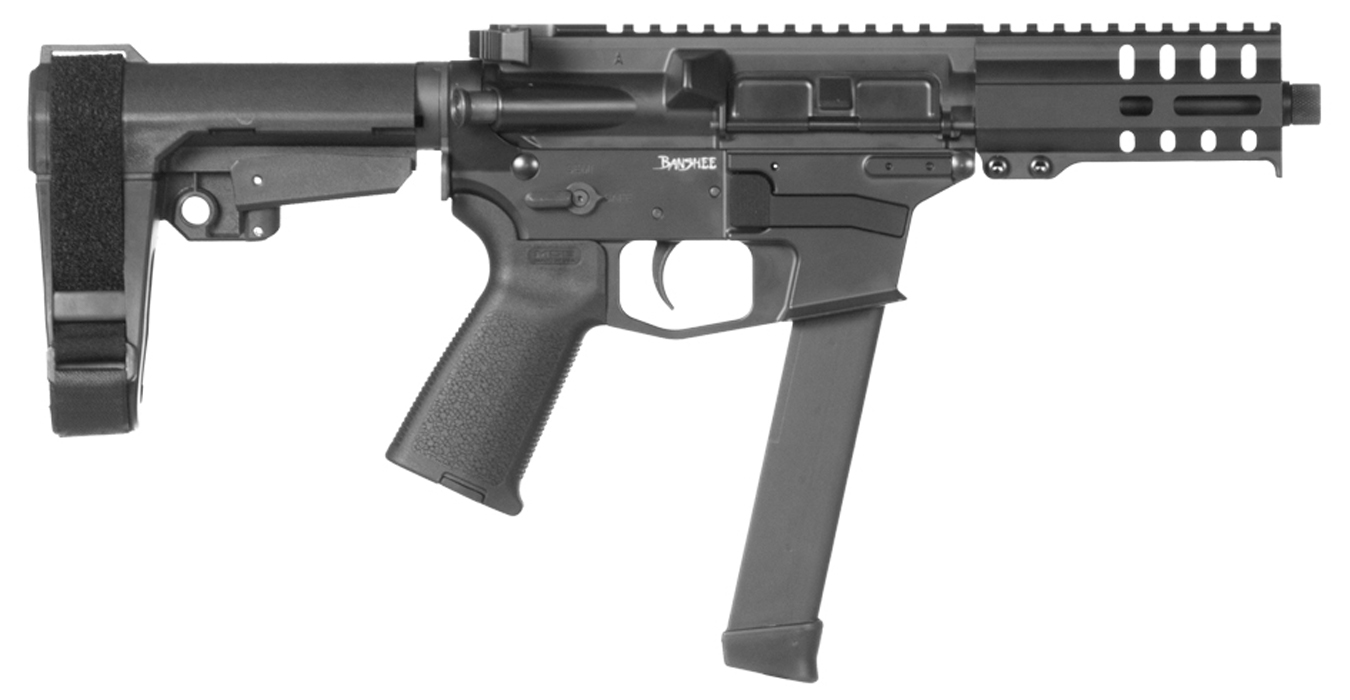 CMMG Banshee 300 MKGS 9mm AR Pistol with Graphite Black Cerakote Finish