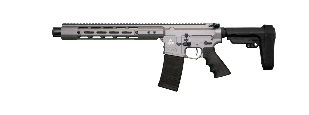 Cobalt Kinetics BAMF Pro .300 Blackout, 11.5" Barrel, Linear Comp, Stainless Cerakote, 30rd