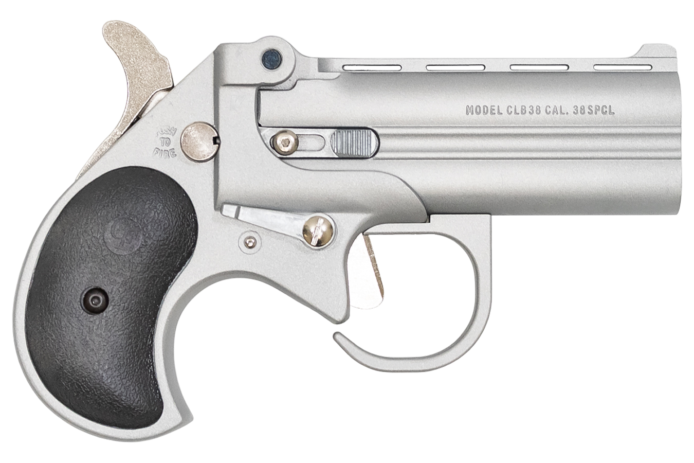 Cobra Enterprise Inc .38 Special Long Bore Derringer Guardian Package with Satin Cerakote Finish