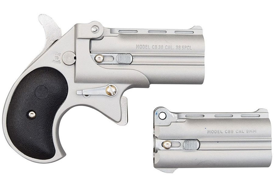 Cobra Enterprise Inc 9mm/38 Special Derringer with Satin Finish