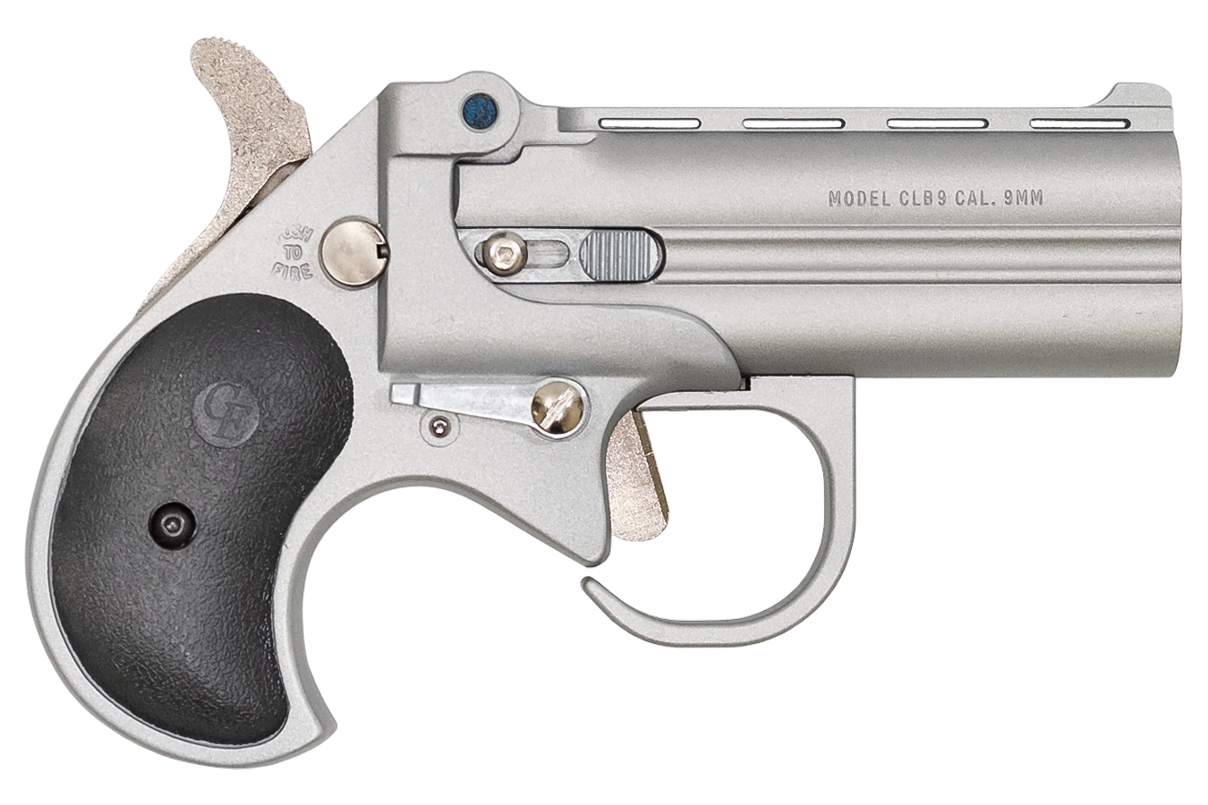 Cobra Enterprise Inc 9mm Long Bore Derringer Guardian Package with Satin Cerakote Finish