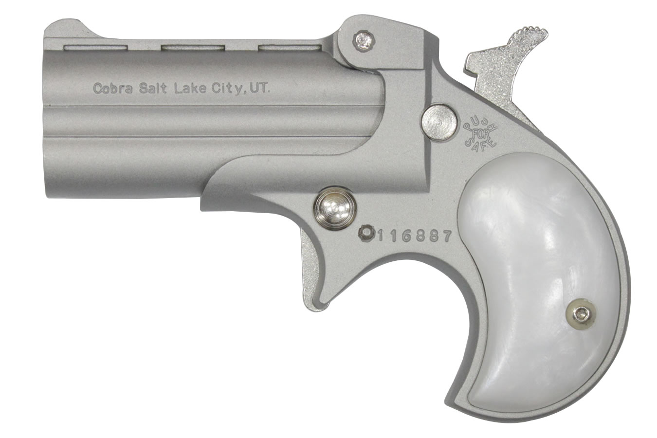 Cobra Enterprise Inc C22 22LR Derringer with White Ivory Grips