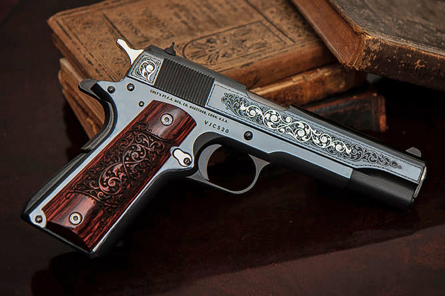 Colt 1911 45 ACP Gustave Young Engraver Series Special Edition Pistol