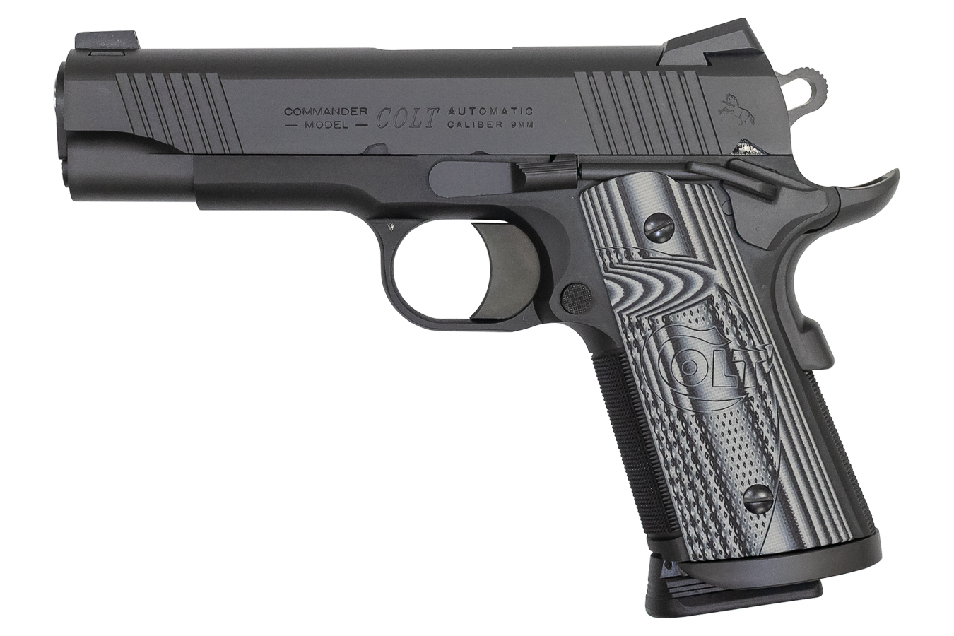 Colt 1911 Combat Unit CCO 9mm Pistol with G10 Grips