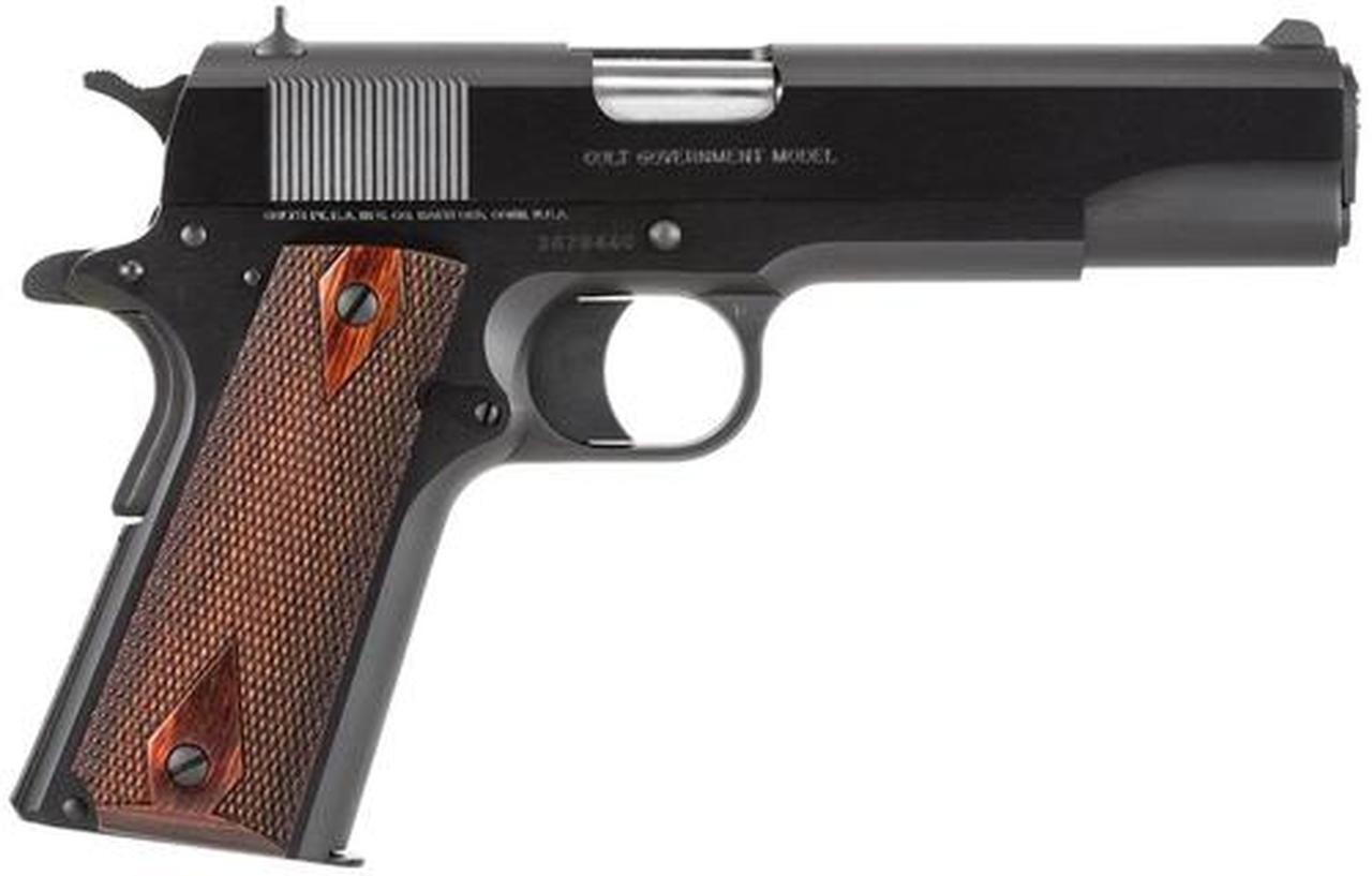 Colt 1911 Government Series 1991, 45 ACP 5" Barrel, Matte Blue, Rosewood Grips, 7rd Mag Colt