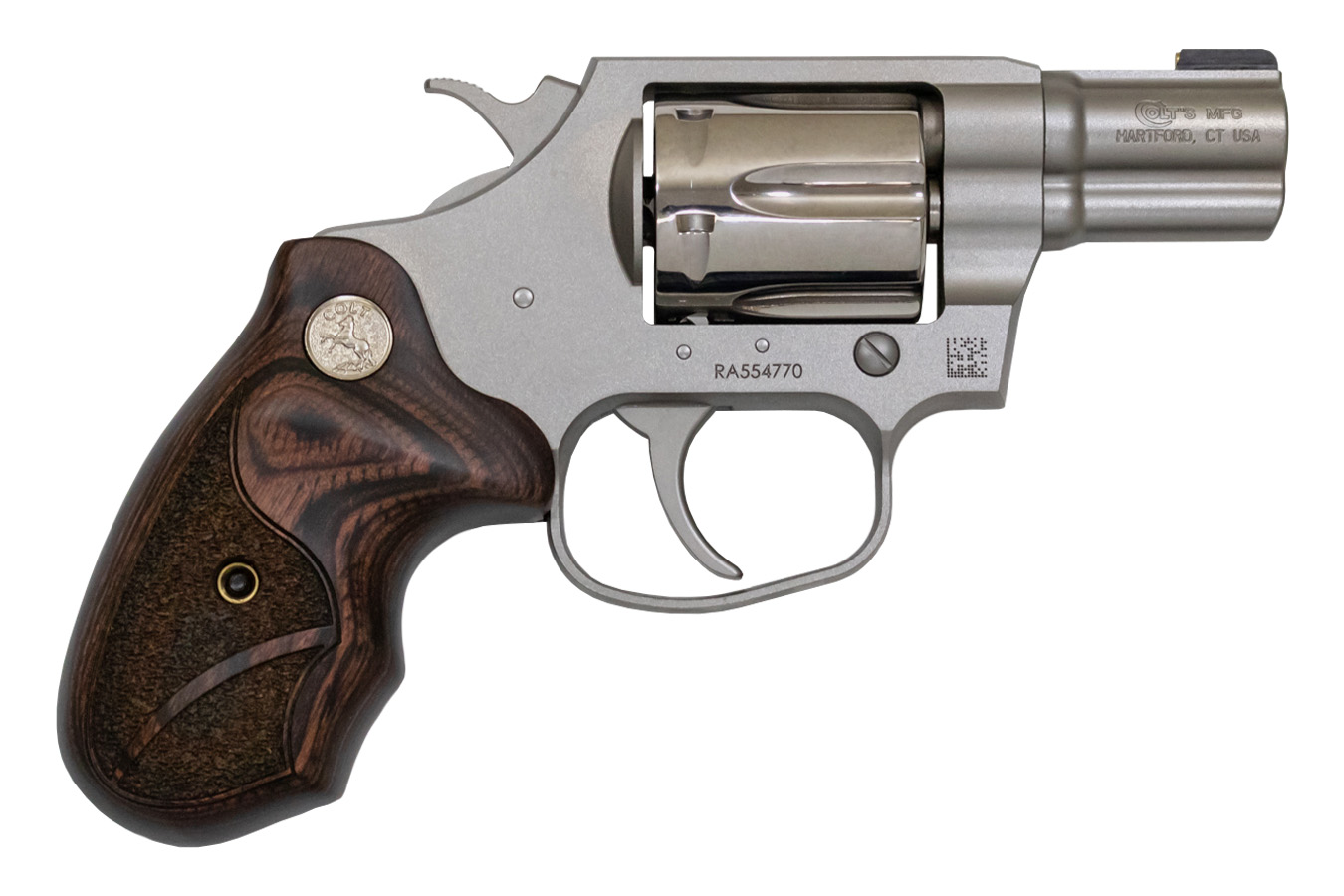 Colt Classic Cobra 38 Special Double-Action Revolver with Wood Grips