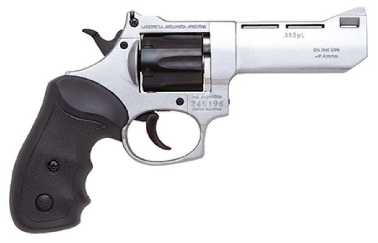 Comanche II-A Double 38 Special 4", 6rd, Black Synthetic Nickel
