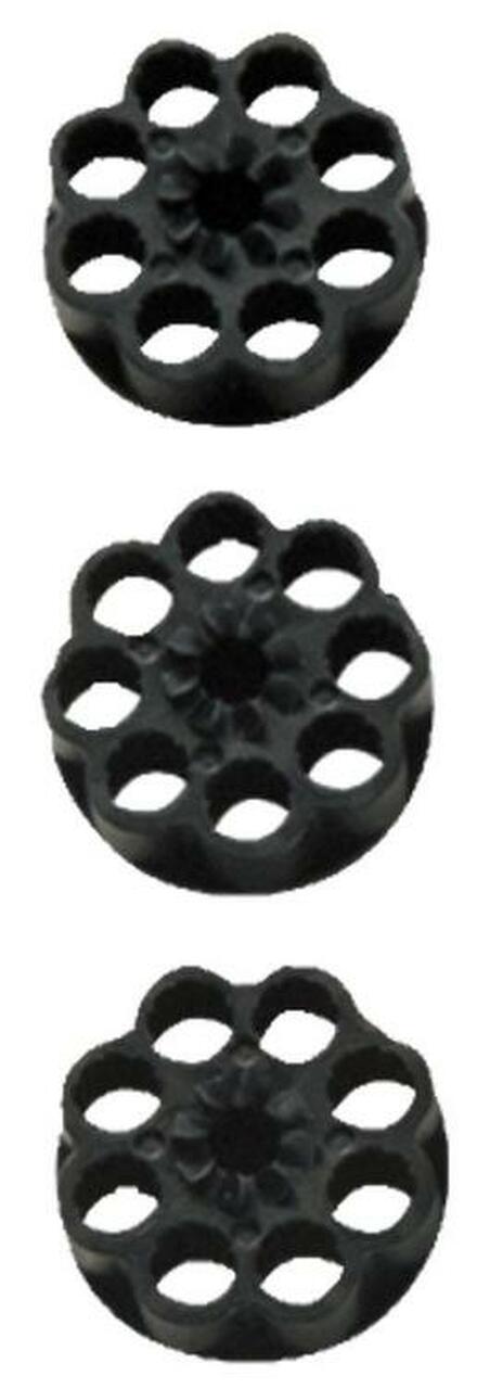 Crosman 1088 Spare Clips 8rd 177 Pellet/BB 3 Pack Black