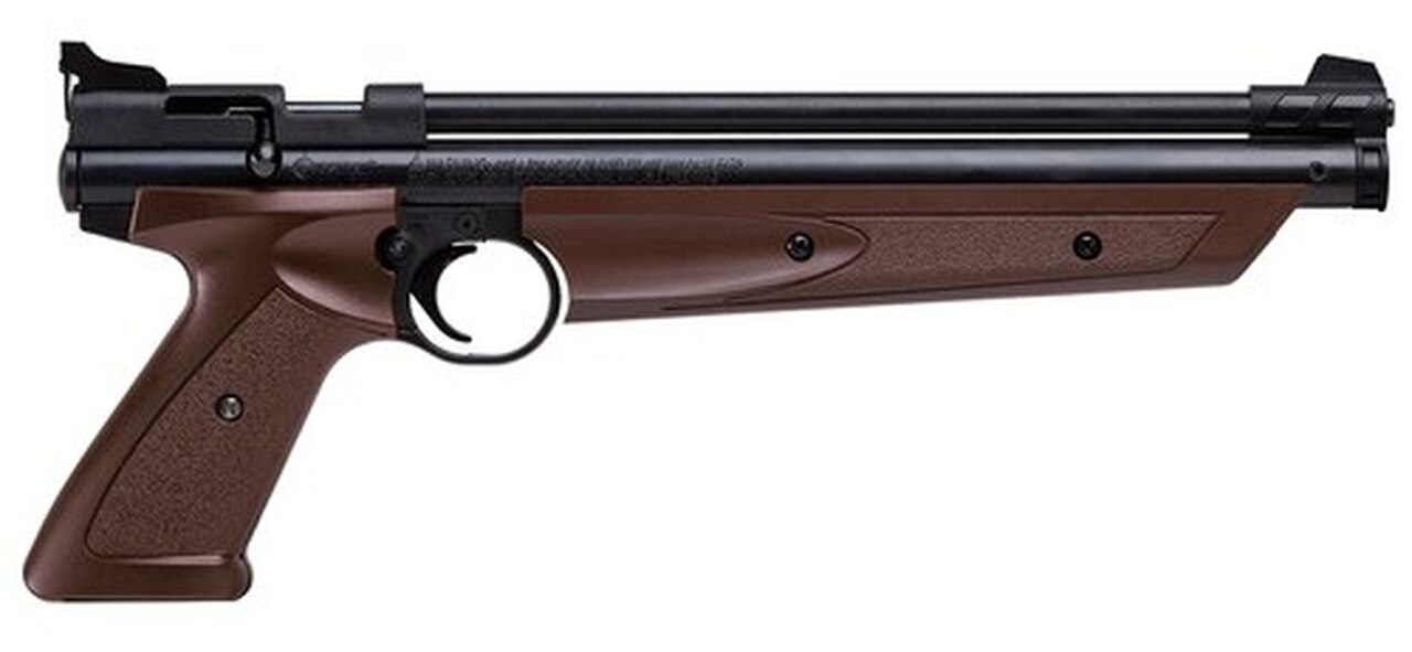 Crosman American Classic Air Pistol Bolt .177 Brown/Black