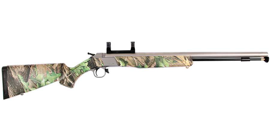CVA Inc Wolf 50 Caliber Muzzleloader with Realtree Hardwoods Green HD Camo Stock