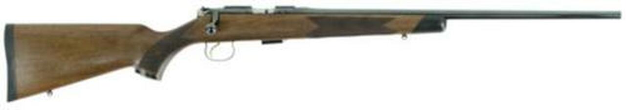 CZ 452 Grand Finale Rifle, 22LR, 22.5", American Black Walnut Stock, Blue, Limited Edition