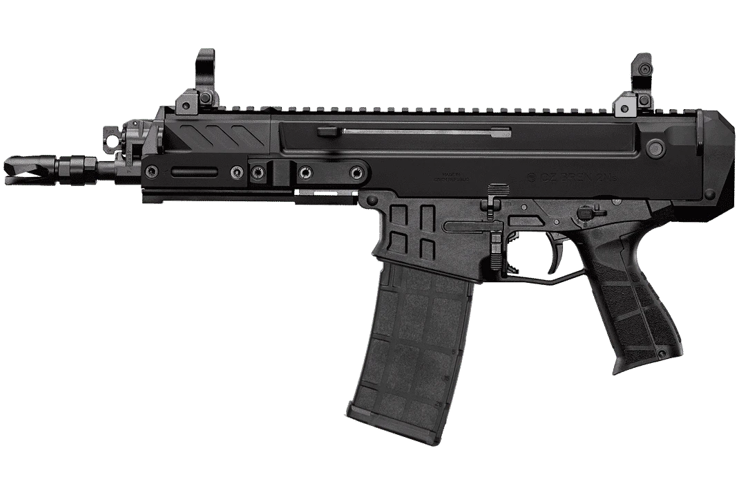 CZ Bren 2 MS AR Pistol 5.56/.223, 11.14" Barrel, Folding Sights, Black, 30rd CZ USA