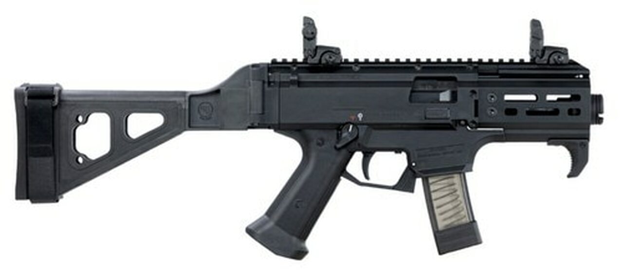 CZ Scorpion EVO 3 S2 Micro Folding Brace 9mm, 4.5" Barrel, SB Pistol Brace, 20rd CZ USA
