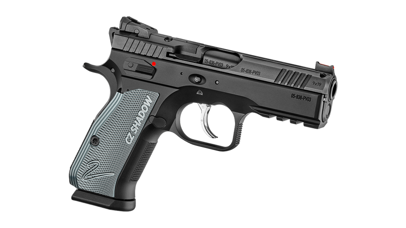 CZ Shadow 2 Compact Black / Grey 9mm 4" Barrel 15-Rounds Optics Ready