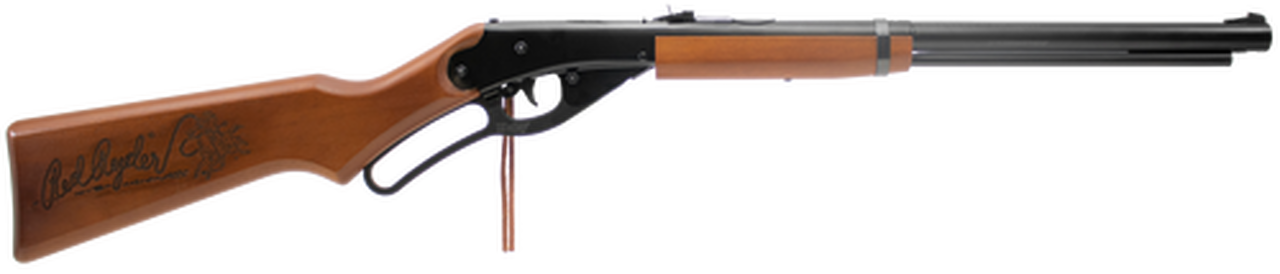 Daisy Adult Red Ryder, Air Rifle, BB, 350 Feet Per Second, 10.75" Barrel, Black Color, Wood Stock, 650Rd Capacity