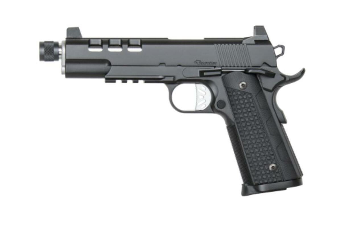 Dan Wesson Discretion 1911 45 ACP, Black 5.75" Threaded Barrel 8 rd Mag
