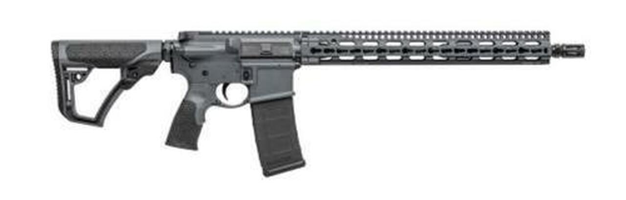 Daniel Defense DDM4 v11 Carbine 5.56 16" Barrel KeyMod System SLiM Rail Tornado Gray Cerakote 30rd Mag